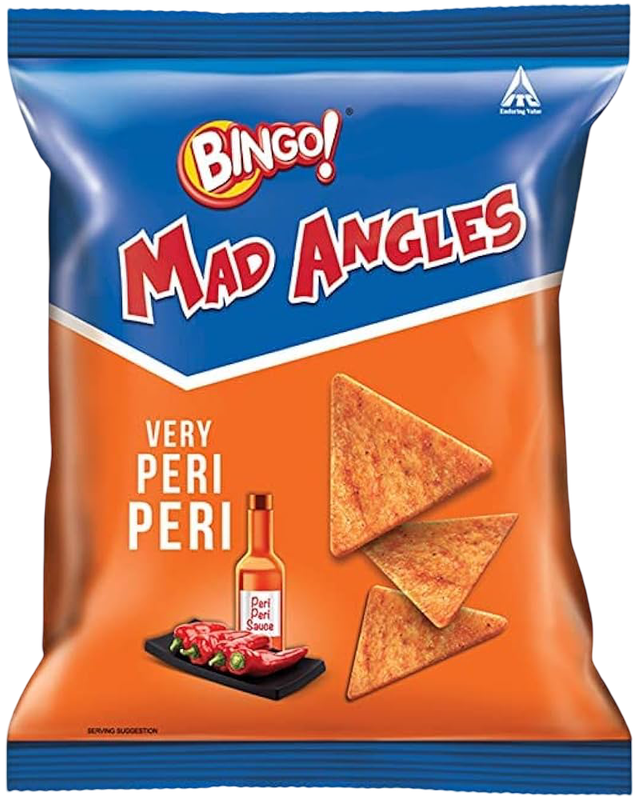 Bingo Mad Angles Peri-Peri 66 gm