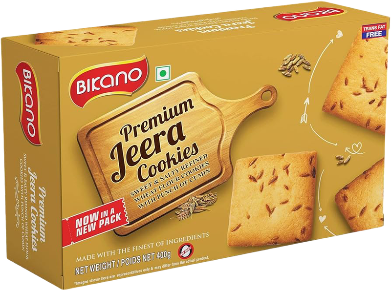 Jeera Cookies 400 gm