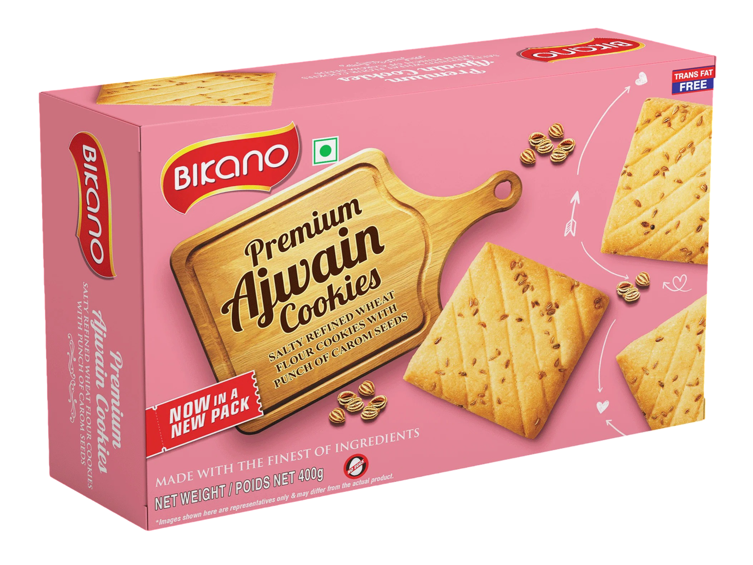 Ajwain Cookies 400 gm