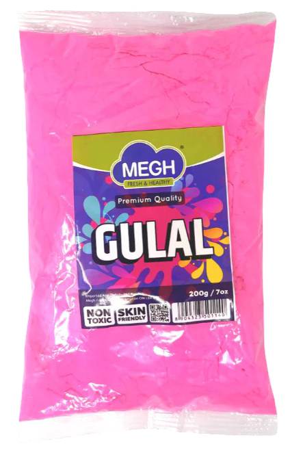 Megh Holi Color-pink