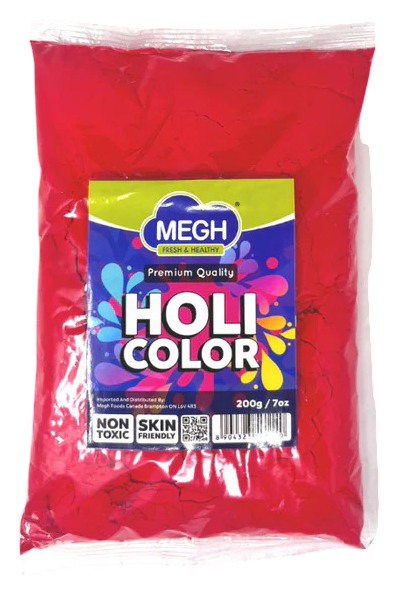 Megh Holi Color-red