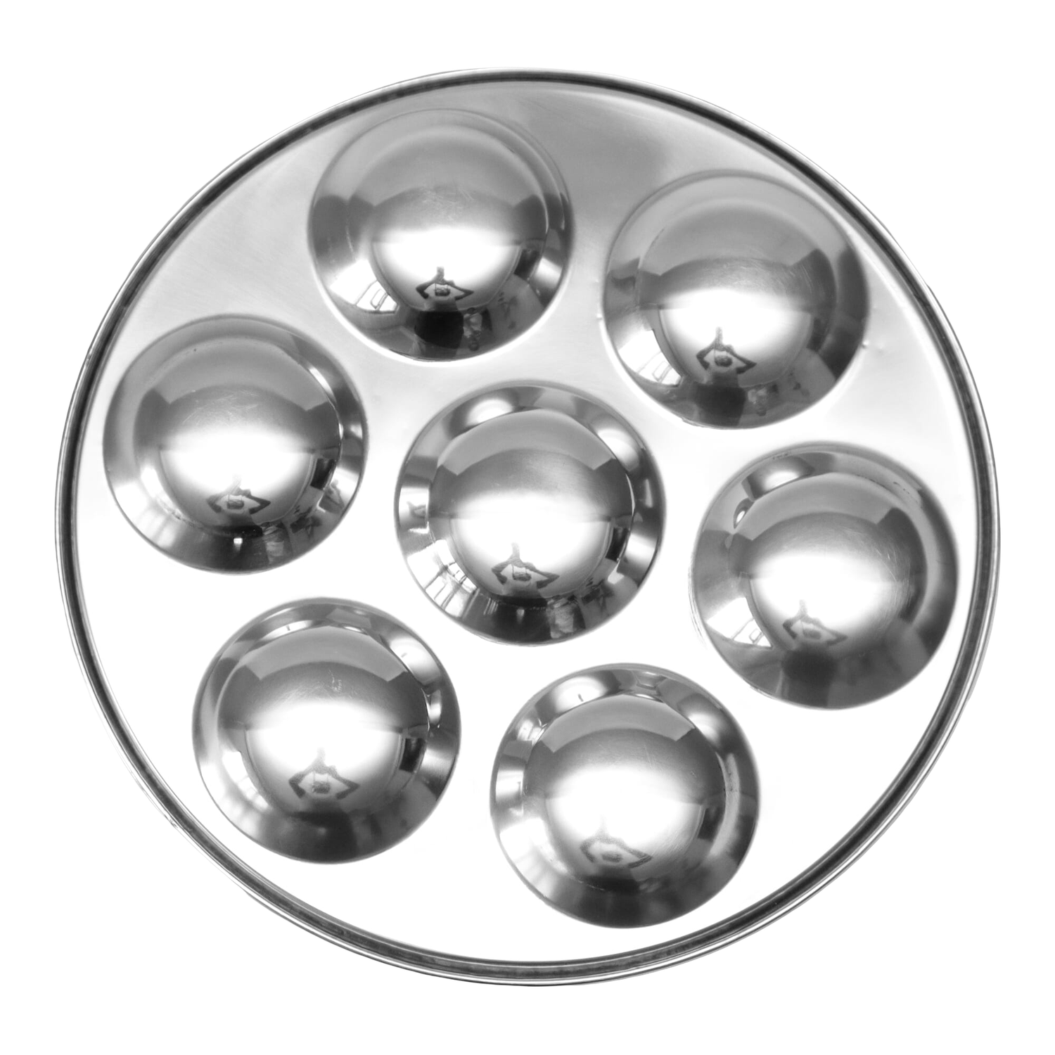 Steel Puja Thali Small