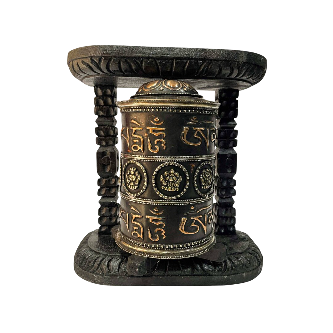 OM Mane Peme Wooden Medium