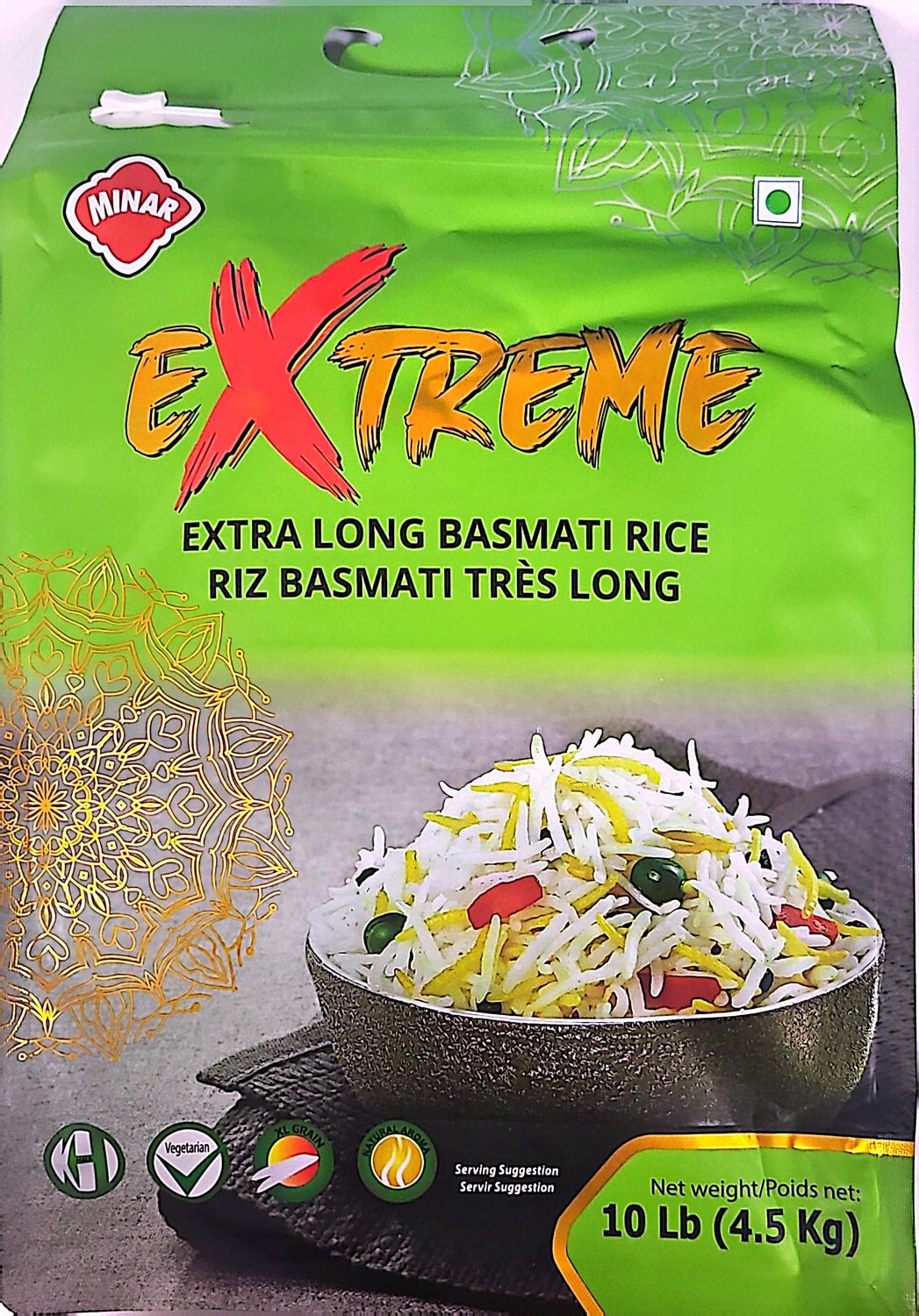 Extreme Extra Long Grain Rice 10 lbs