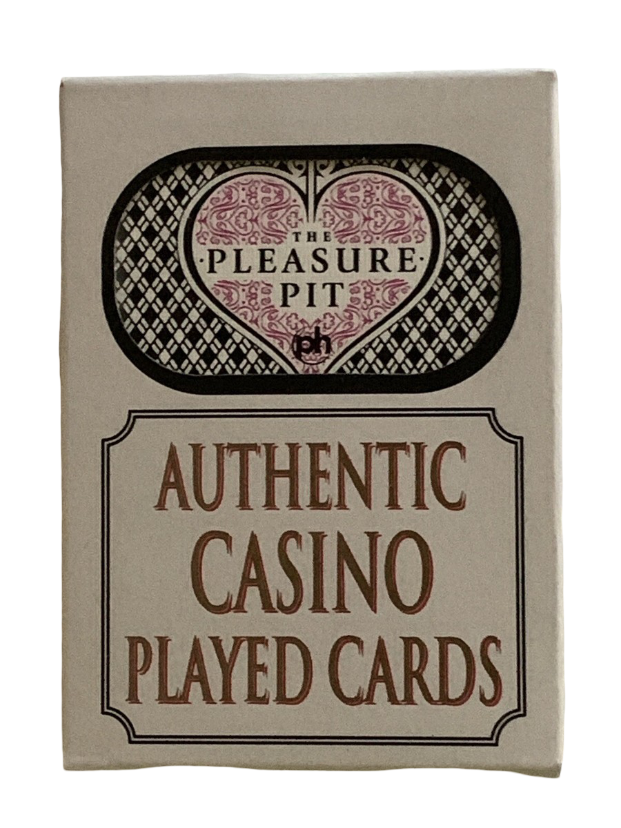 Authentic Casino Play Card