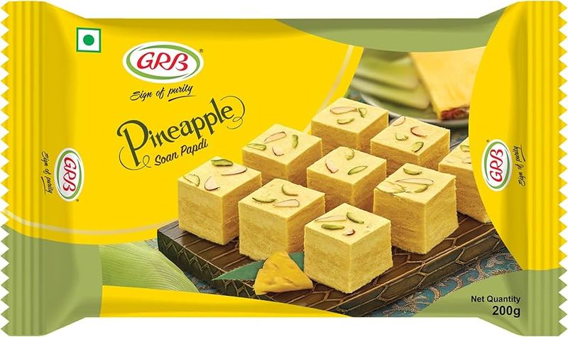 GRB Soan Papdi Pineapple 200 gm