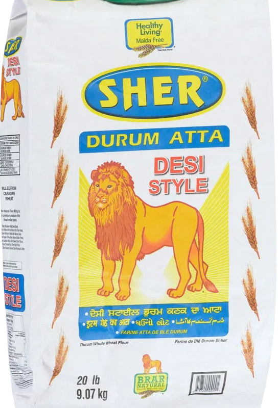 Sher Durum Atta 20 lbs