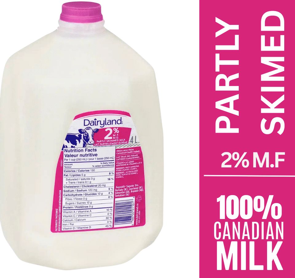 Dairyland 2% Milk 4 ltr