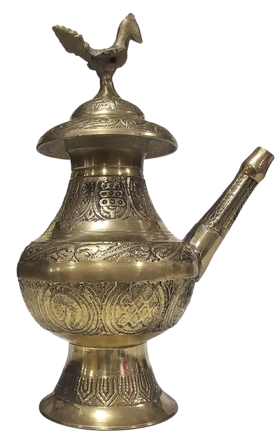 Ankhora Kalash with Bird 9 Inch