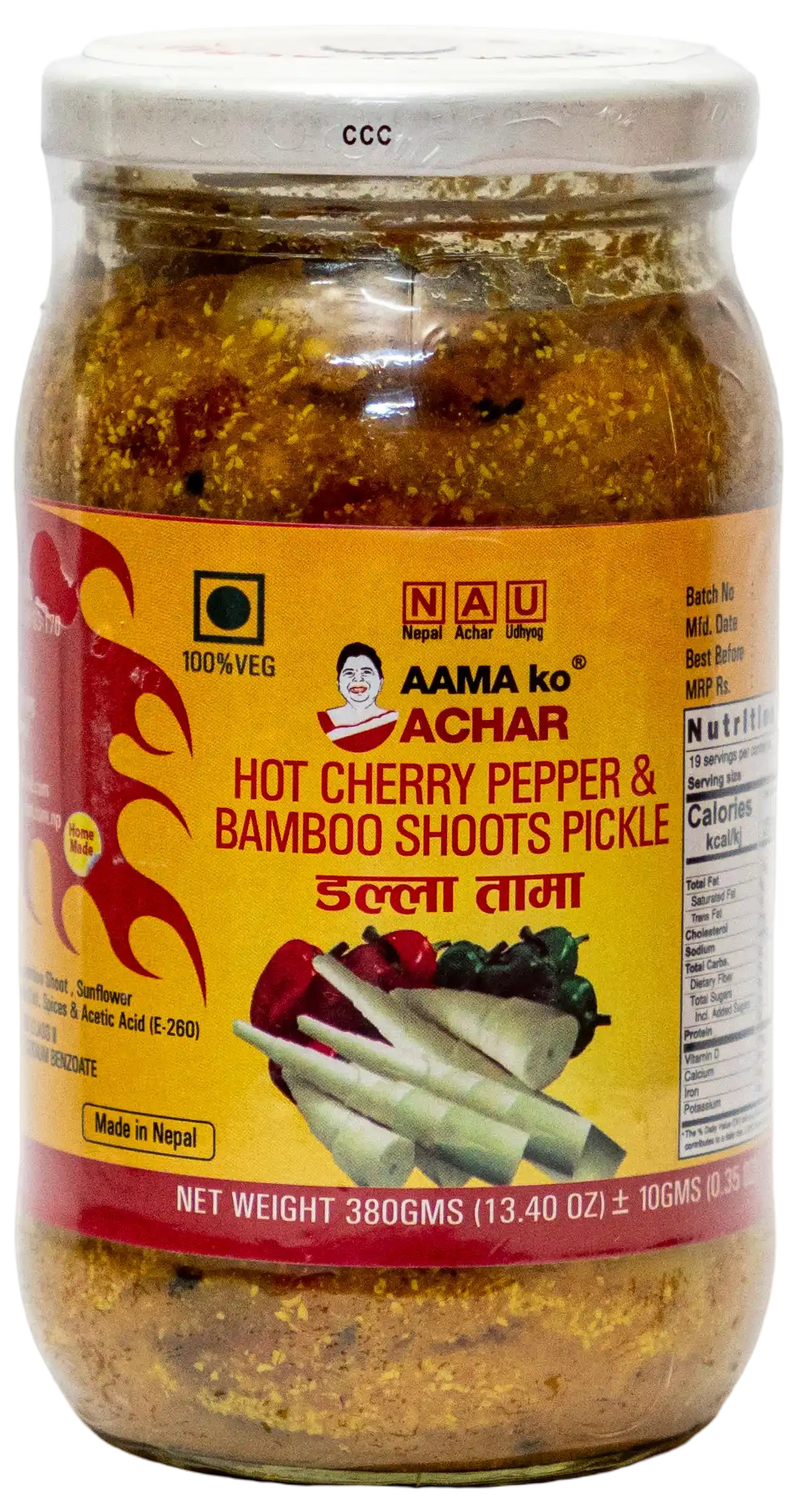 AKA Hot Cherry Pepper &amp; Bamboo Shoots Pickle 380 gm