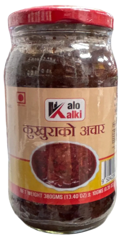 Kalo Kalki Kukhurako Achar 380 gm