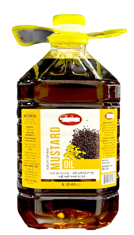 Kachi Ghani Mustard Oil 5 ltrs