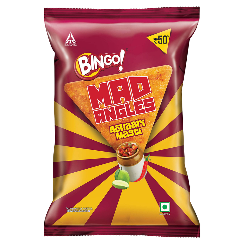 Bingo Mad Angles Achaari Masti 117gm