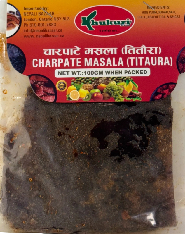 Charpate Masala Titaura 100gm