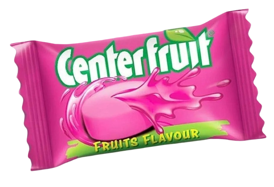 Centre Fresh Fruit Chewing Gum Pink 5ps