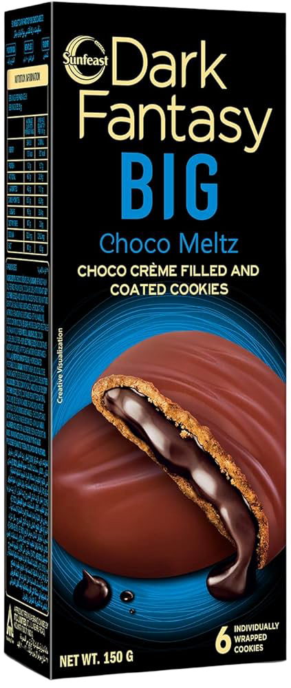 Sunfest Dark Fantasy Big Choco Meltz 150 gm