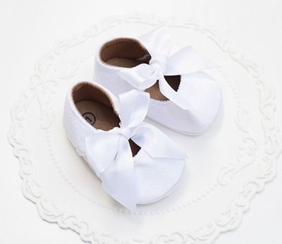 Buciki do Chrztu  białe  Rozmiar 7-12 miesięcy