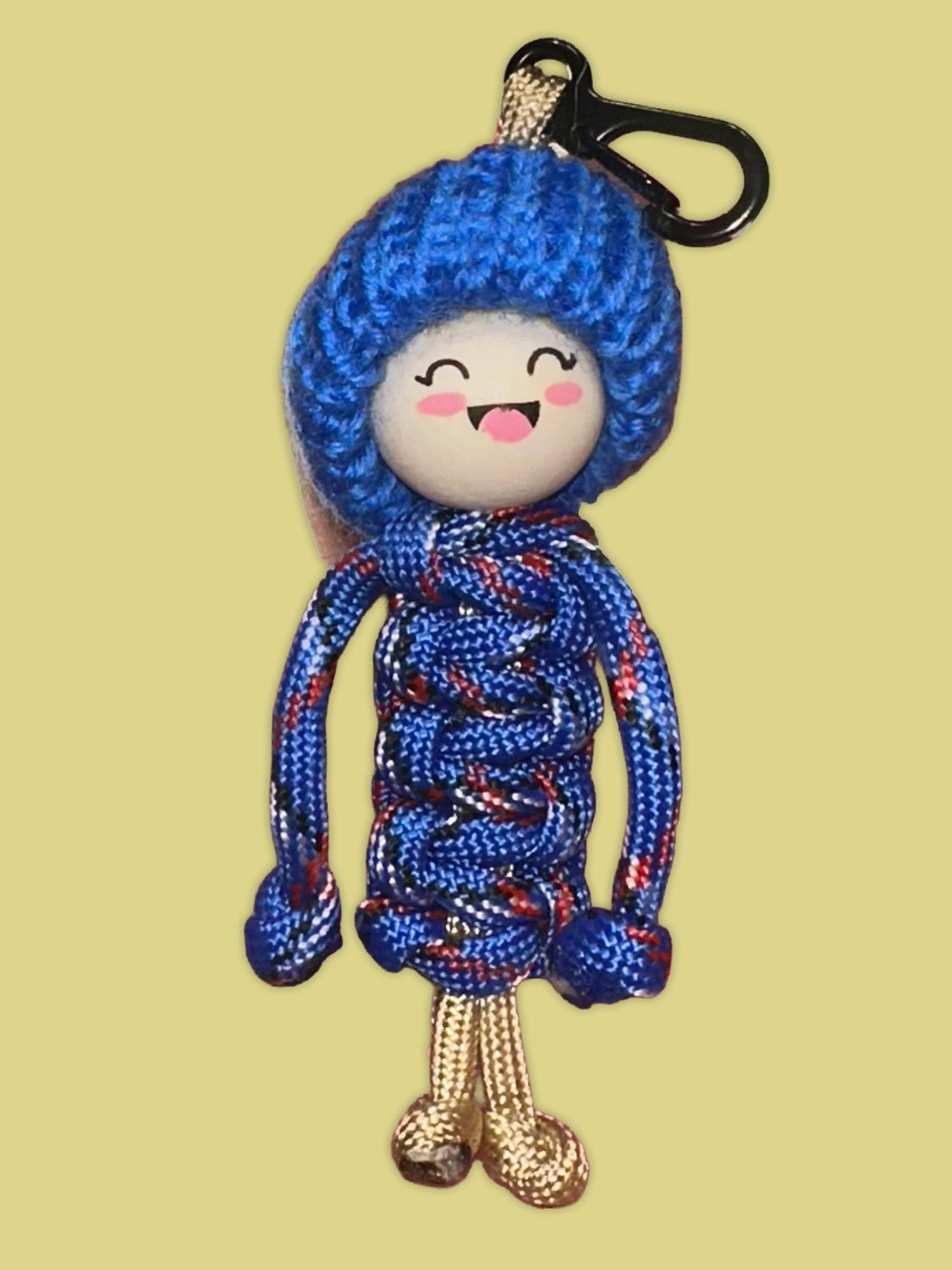 Little Blue with bobble hat