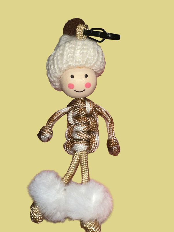 Little Miss Brown with Fluffy Boots