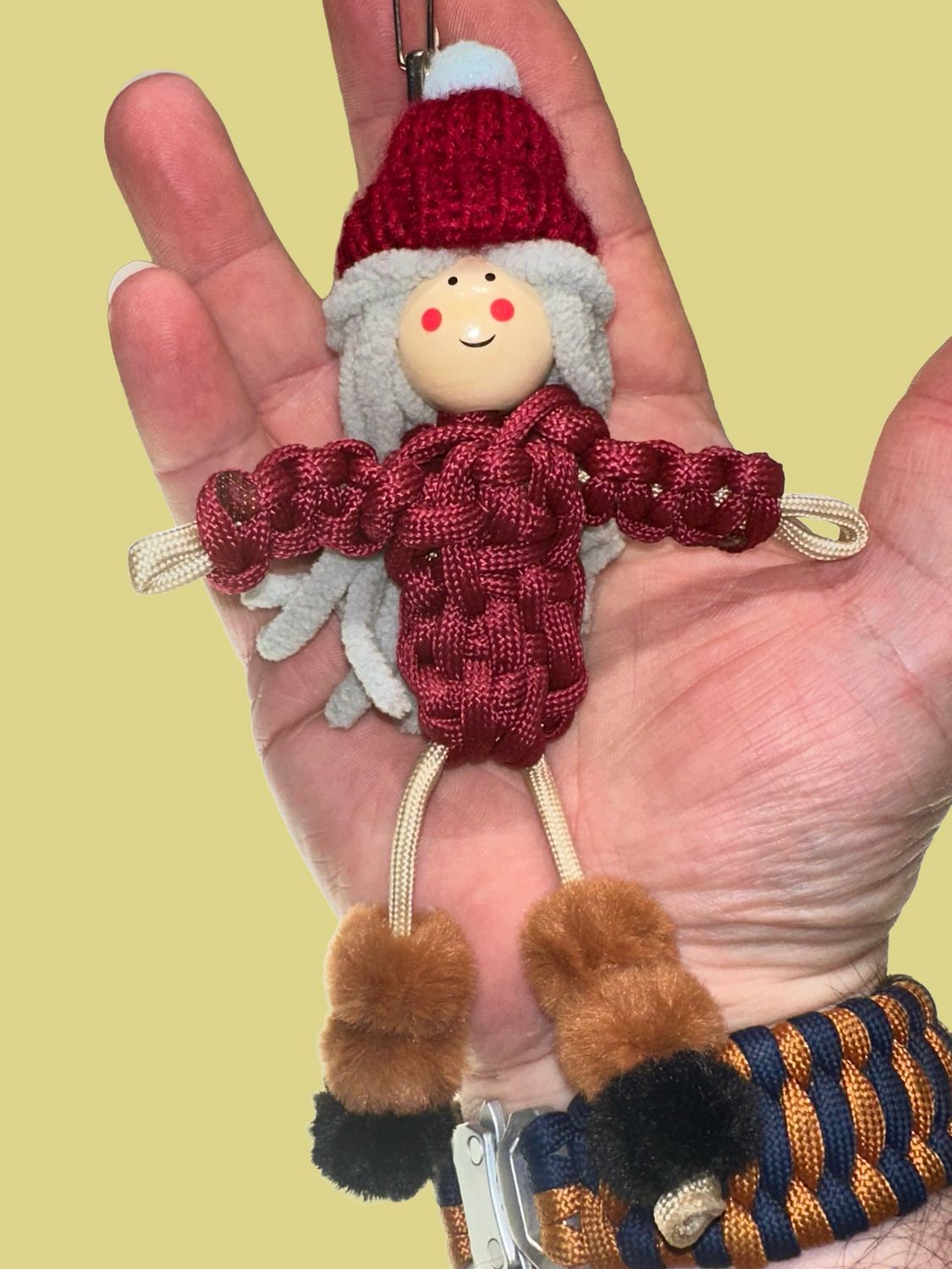 Big Red With Furry Boots