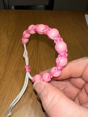Pink Cobra Beaded