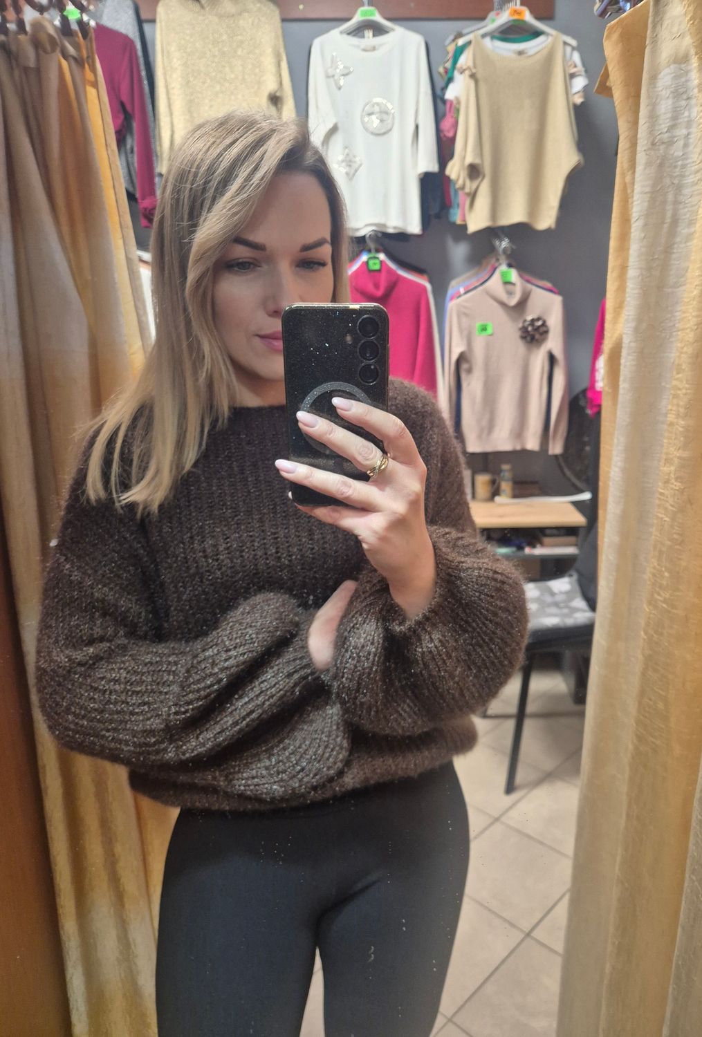 Sweter Szerokie rękawy