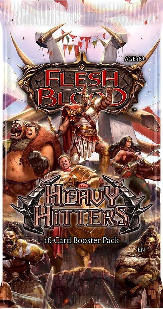 Flesh and Blood TCG: Heavy Hitters Booster Flesh and Blood TCG: Heavy Hitters Booster