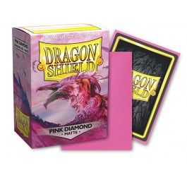 Dragon Shield Sleeves: Standard- Matte Pink Diamond (100 ct.) Dragon Shield Sleeves: Standard- Matte Pink Diamond (100 ct.)