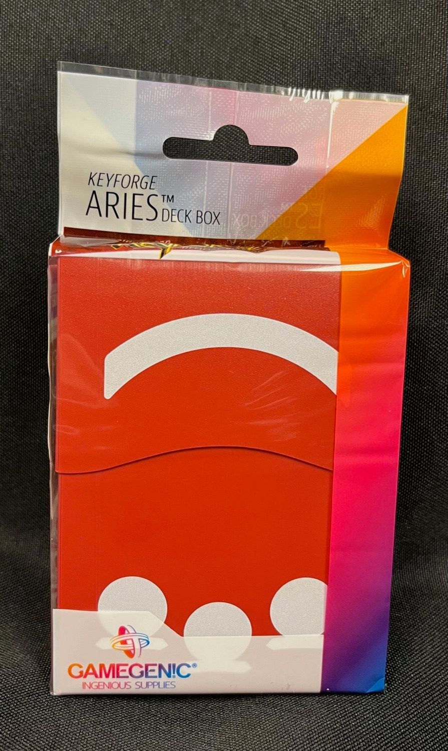 KeyForge: Aries Deck Box - Red