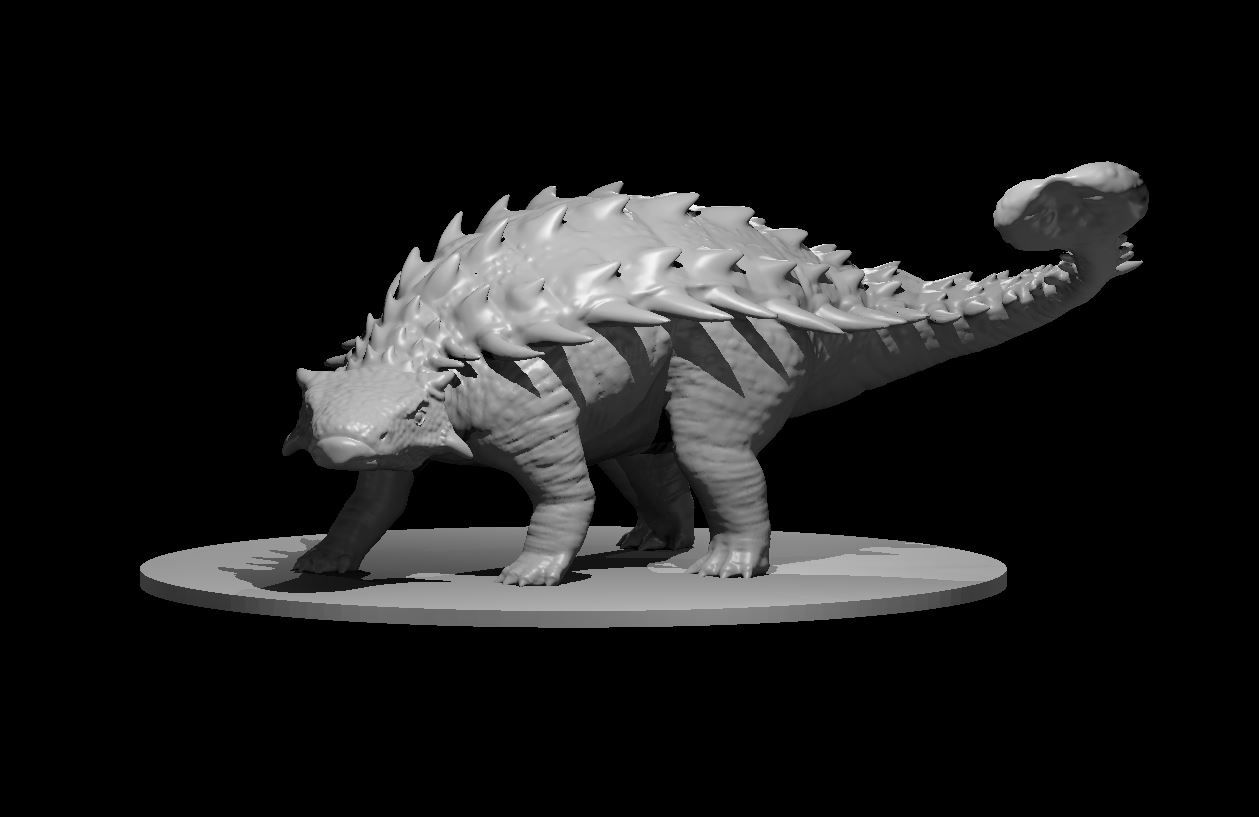 Ankylosaurus - h