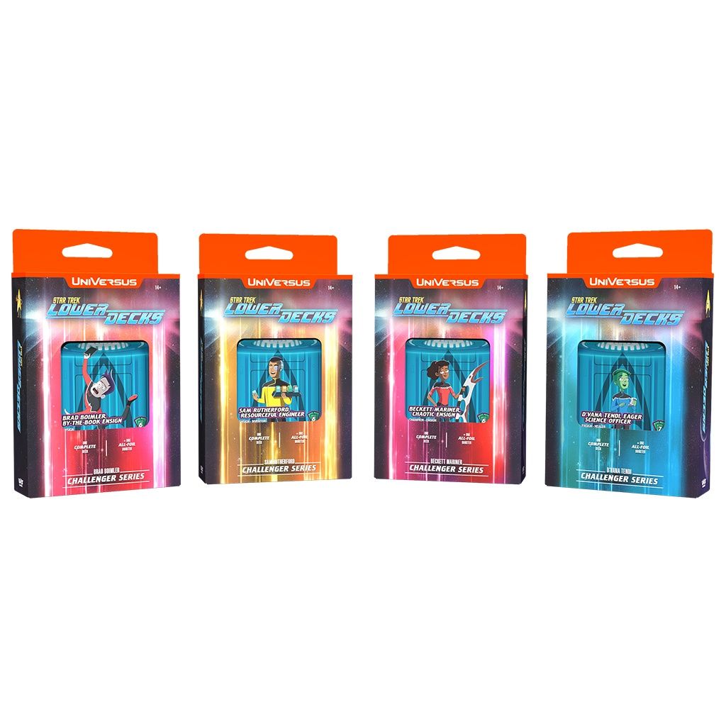 UniVersus CCG: Star Trek Lower Decks Challenger Series Deck UniVersus CCG: Star Trek Lower Decks Challenger Series Deck