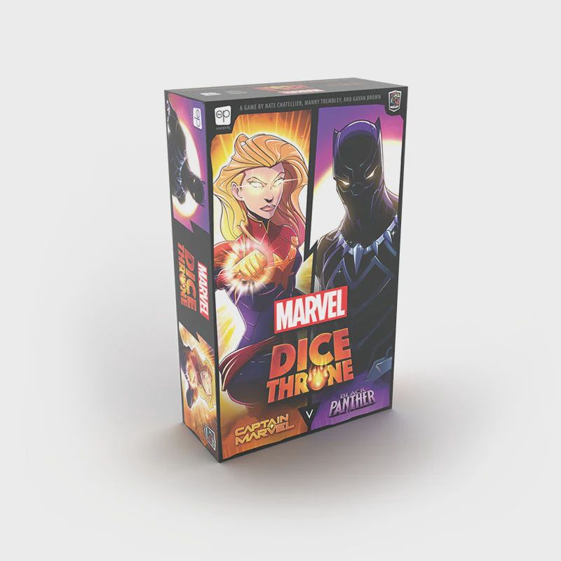 Marvel Dice Throne 2-Hero Box (Captain Marvel, Black Panther) Marvel Dice Throne 2-Hero Box (Captain Marvel, Black Panther)