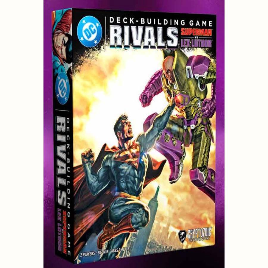 DC COMICS DECK BUILDING GAME: RIVALS SUPERMAN VS LEX LUTHOR DC COMICS DECK BUILDING GAME: RIVALS SUPERMAN VS LEX LUTHOR