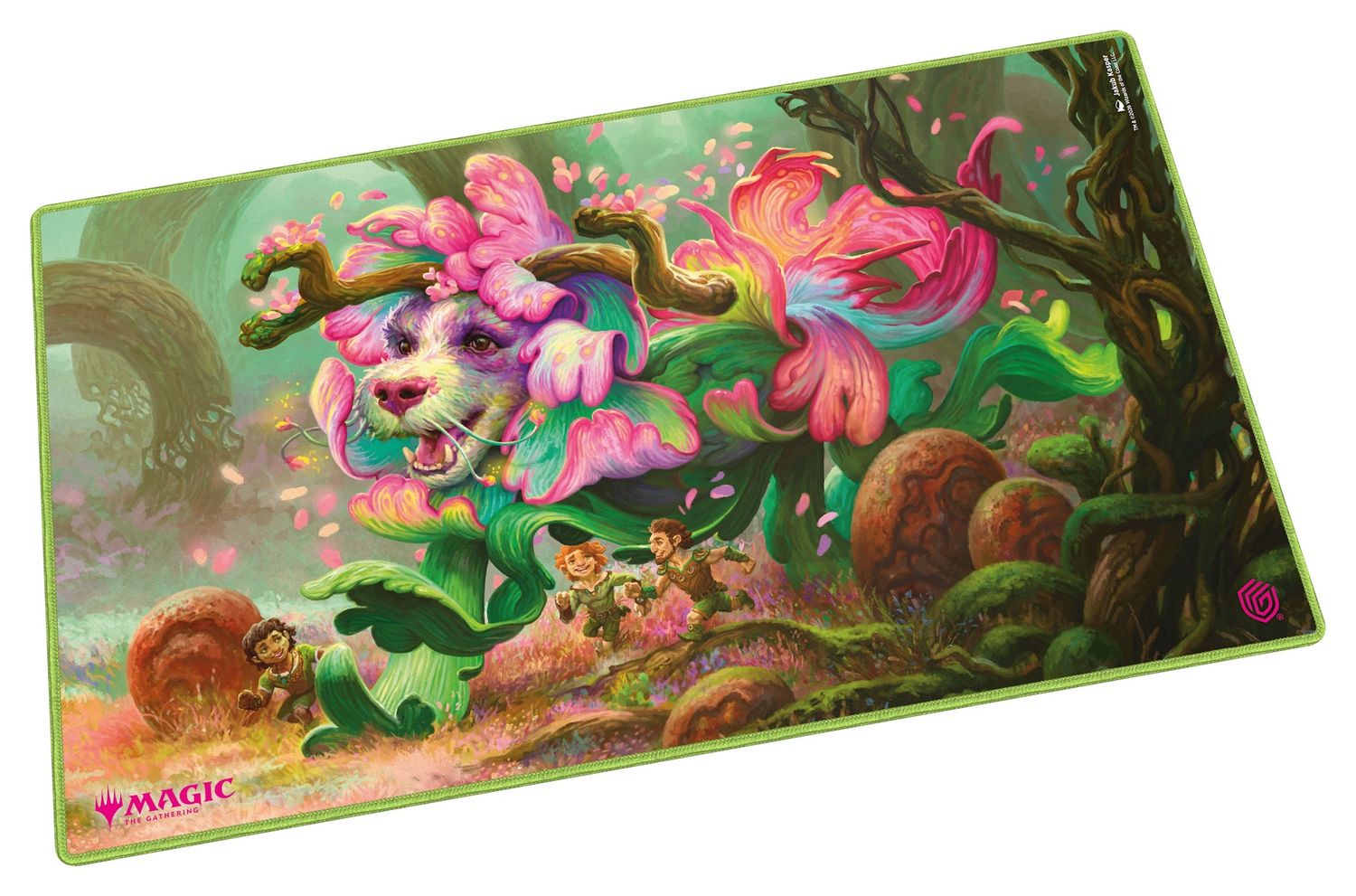 Playmat: MTG- ECL - Vibrance (Multicolor Mythic)