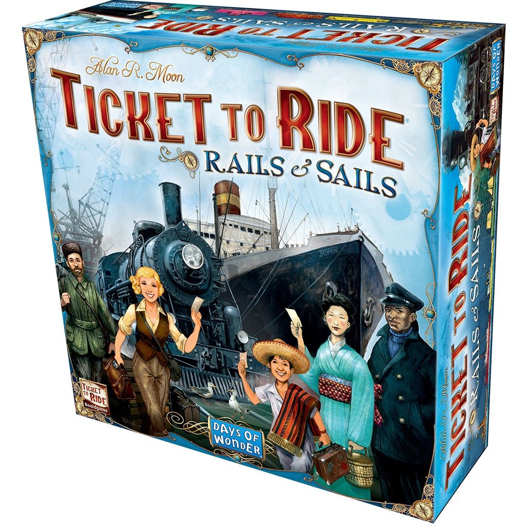 Ticket to Ride: Rails and Sails Ticket to Ride: Rails and Sails