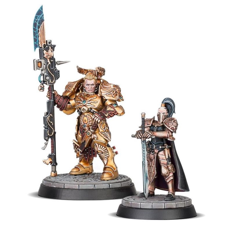 Adeptus Custodes: Valerian And Aleya