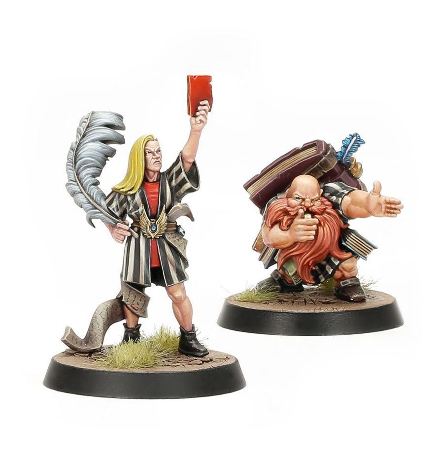Blood Bowl Elf And Dwarf Biased Referees Blood Bowl Elf And Dwarf Biased Referees