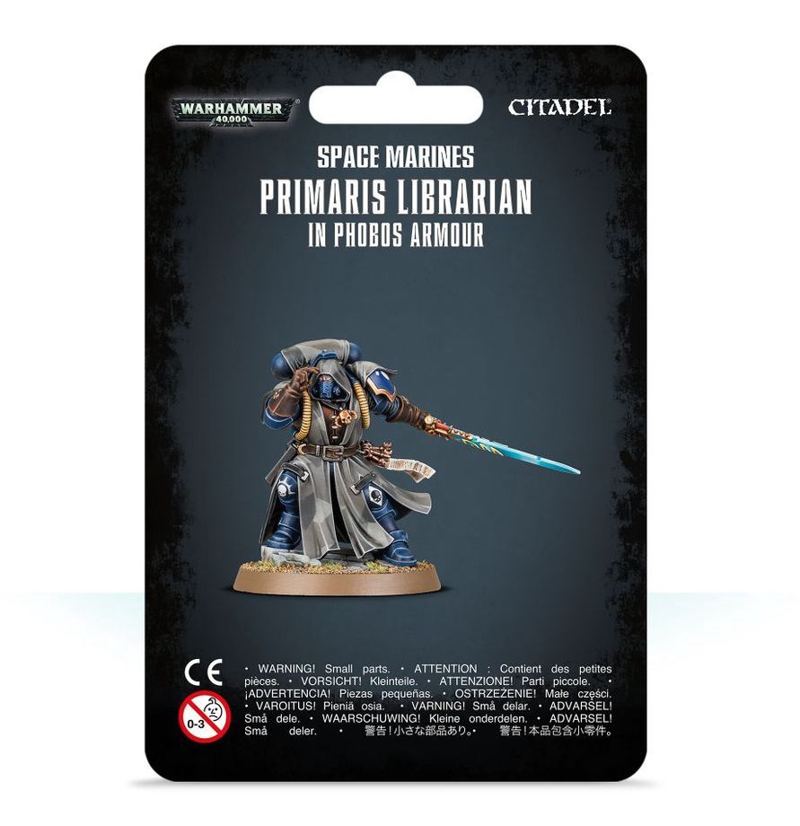 Primaris Librarian In Phobos Armour Primaris Librarian In Phobos Armour