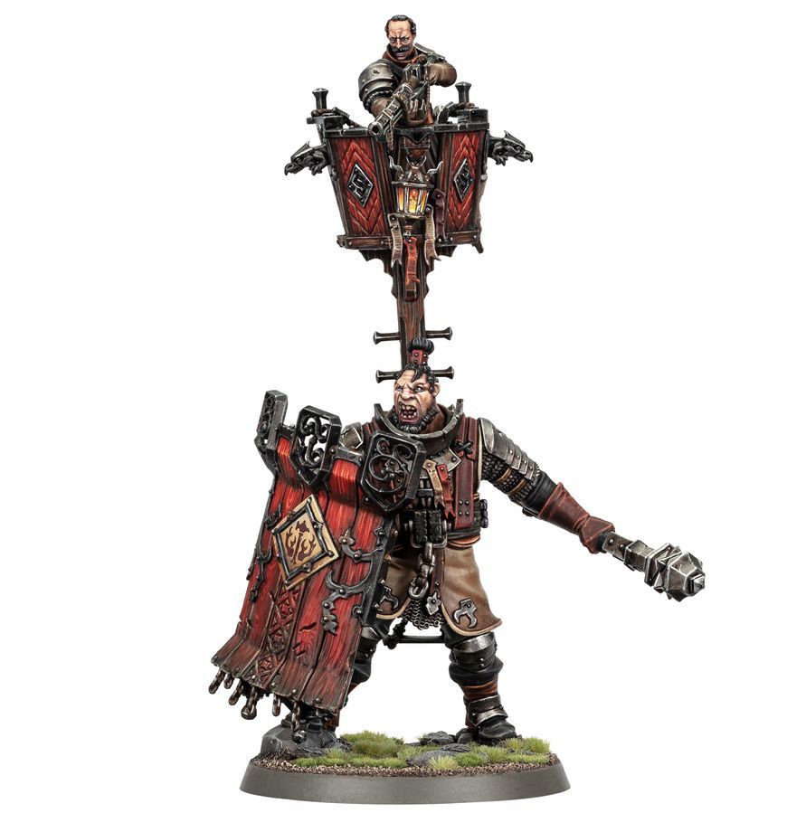 Cities Of Sigmar: Fusil-Major On Ogor Warhulk Cities Of Sigmar: Fusil-Major On Ogor Warhulk