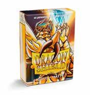 Dragon Shield Sleeves: Japanese- Matte Gold (60 ct.) Dragon Shield Sleeves: Japanese- Matte Gold (60 ct.)