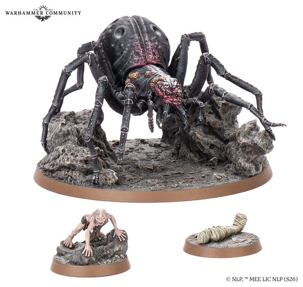 The Path of Cirith Ungol: Shelob & Gollum