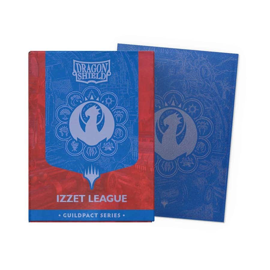 Dragon Shield Sleeves: Standard DUAL- Matte 'MTG Guildpact Series- Izzet League' Art (100 ct.) Dragon Shield Sleeves: Standard DUAL- Matte 'MTG Guildpact Series- Izzet League' Art (100 ct.)
