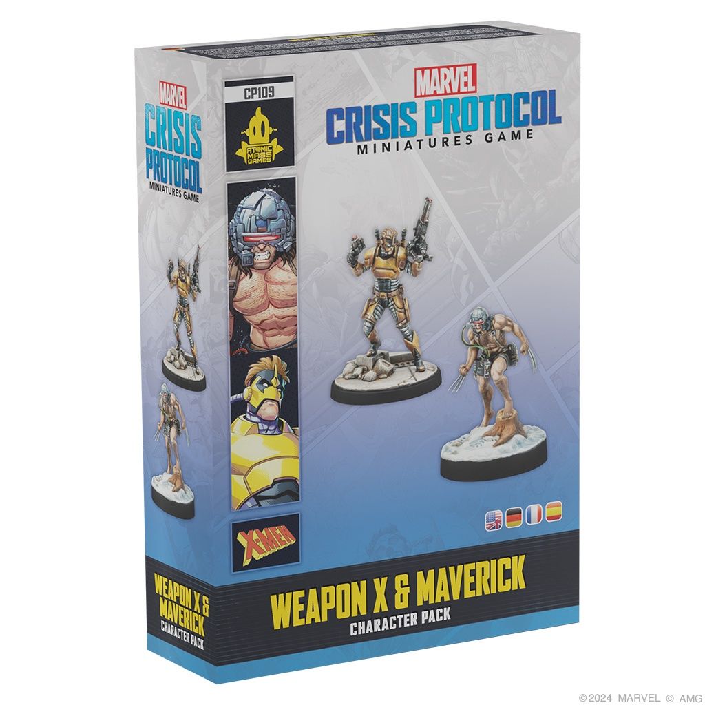 Marvel: Crisis Protocol - Weapon X & Maverick Marvel: Crisis Protocol - Weapon X & Maverick