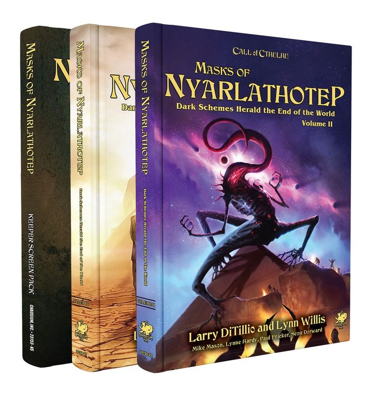 Call of Cthulhu, 7e: Masks Of Nyarlathotep Slipcase Set