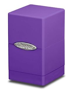 Deckbox: Satin Tower 100+ Solid- Purple Deckbox: Satin Tower 100+ Solid- Purple