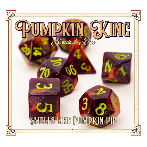 Pumpkin King Scented Dice