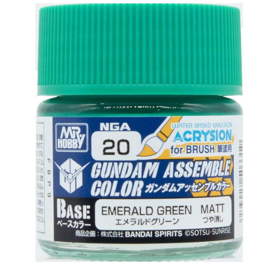 Gundam Assemble Color: Base Matte- Emerald Green