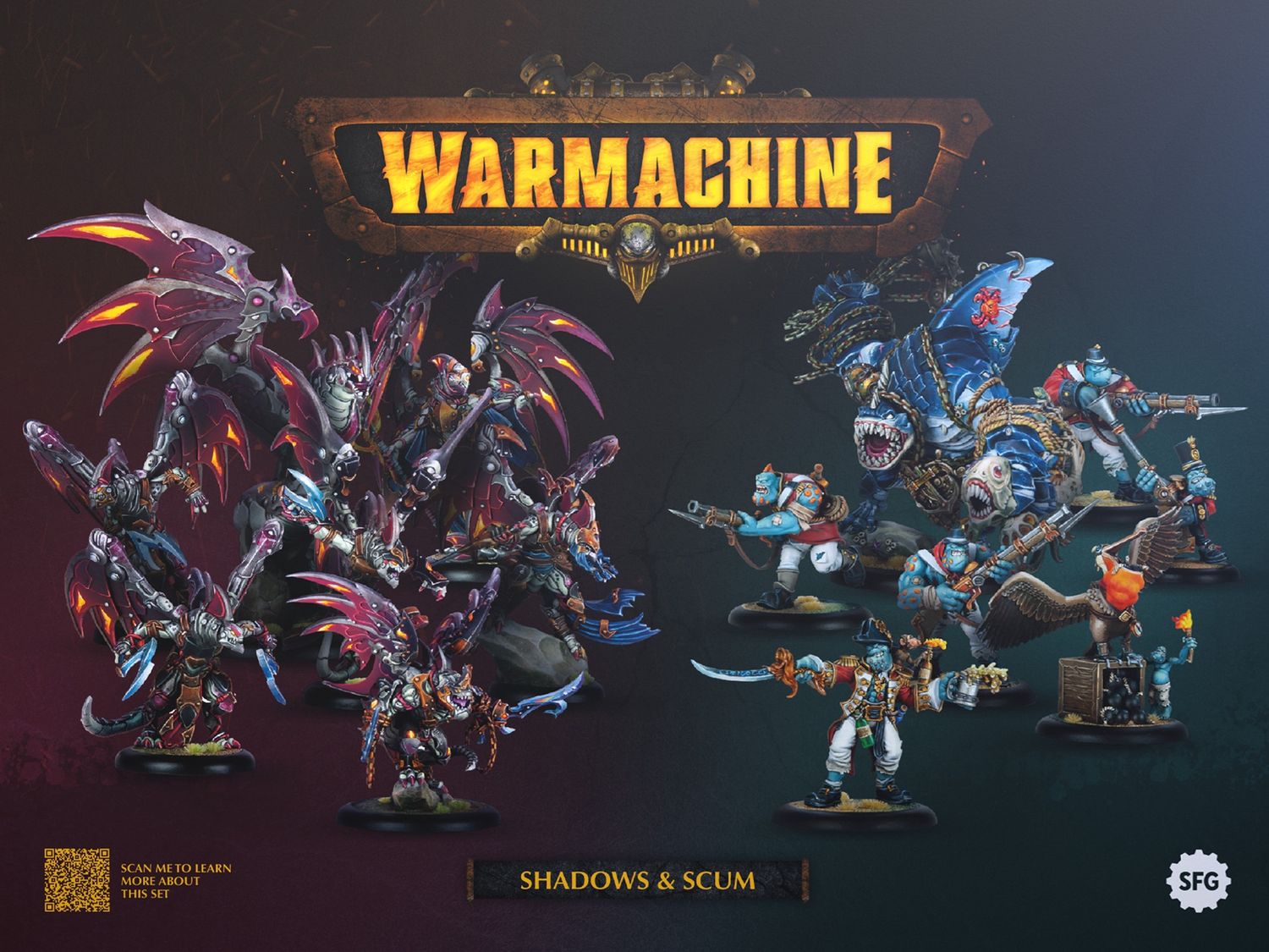 Warmachine: 2-Player Starter Set - Shadows and Scum Warmachine: 2-Player Starter Set - Shadows and Scum