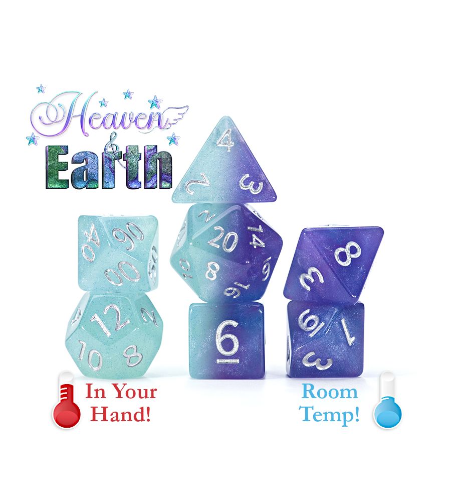 Chromomancy Dice - Heaven & Earth Chromomancy Dice - Heaven & Earth