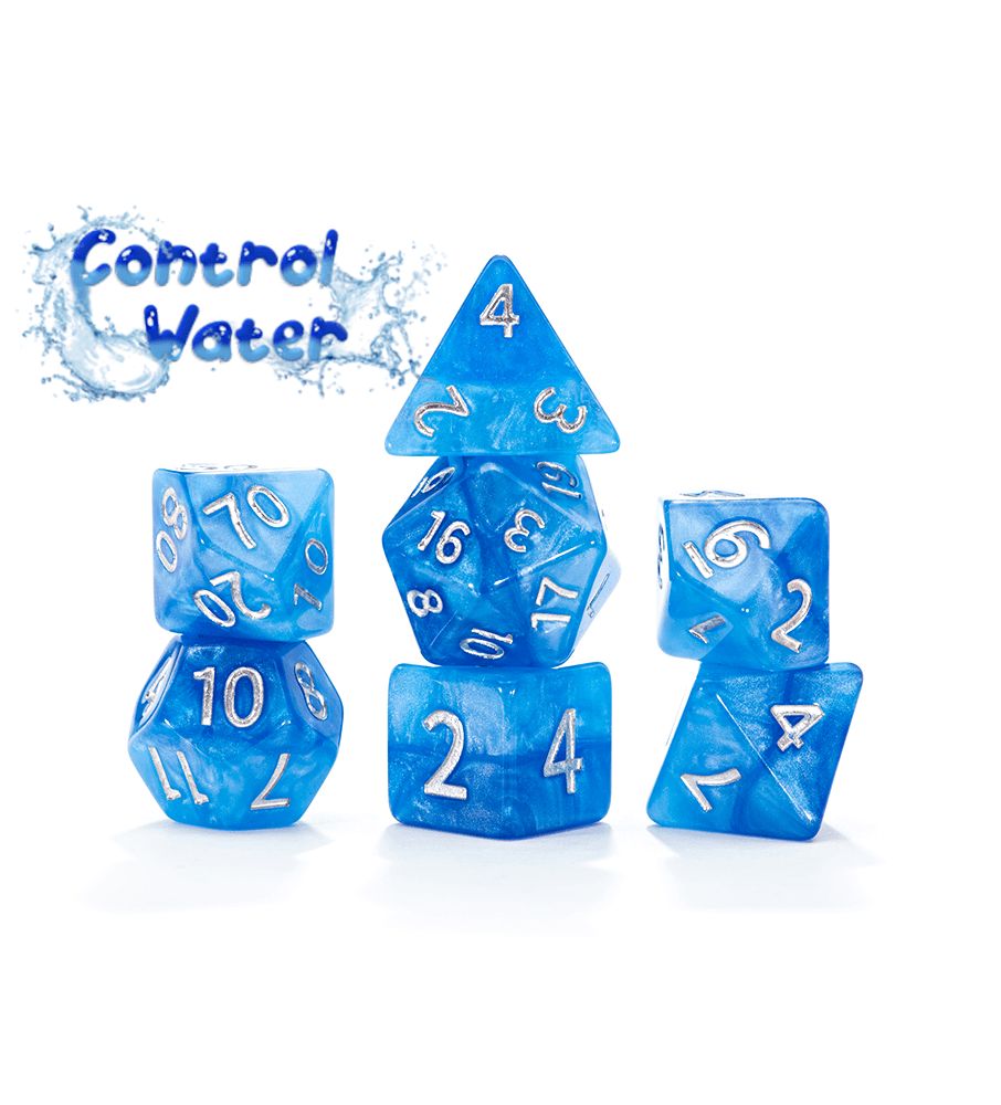 Halfsies 7 Poly Set - Control Water Halfsies 7 Poly Set - Control Water